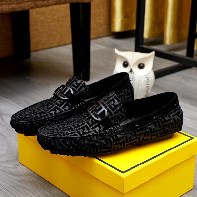 F**di leather shoes